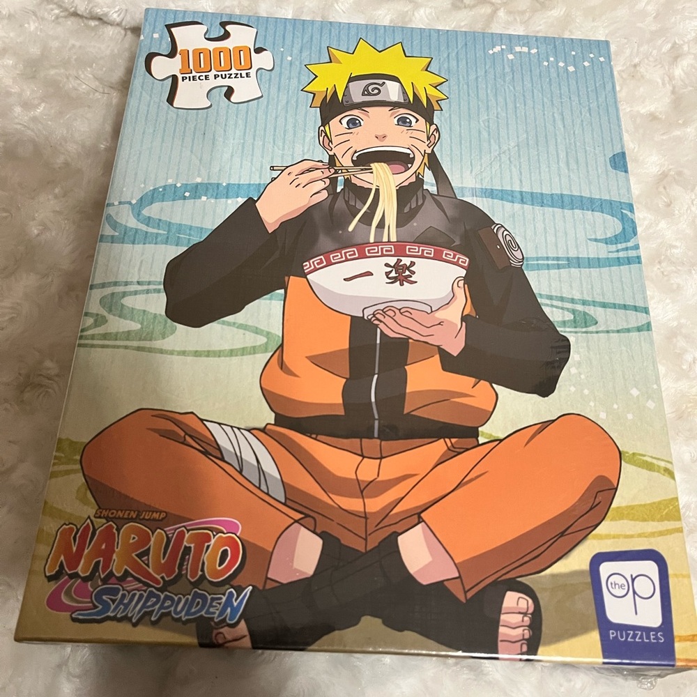 Naruto Shippuden Ramen Time 1000 Pc Puzzle by The OP Puzzle, 19"x27", NEW